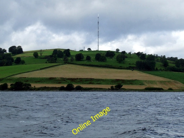 Photo 6x4 Gallow Hill and TV transmitter Portkil On the southern tip of t c2010