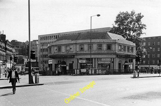 Photo 6x4 Great Portland Street Station, entrance Marylebone\/TQ2881 View c1978