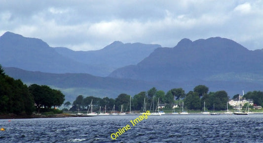 Photo 6x4 Robert Ness and the Gareloch Helensburgh The yachts are at Rhu  c2010