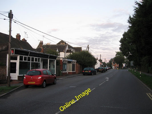 Photo 6x4 Station Road Cowfold\/TQ2122 The A272 as it heads west out of C c2010