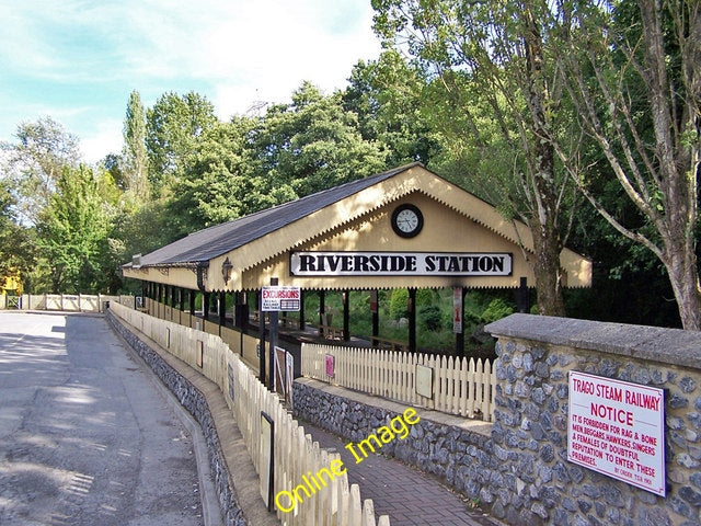 Photo 6x4 Riverside Station, Trago Mills Blackpool\/SX8174 A narrow gauge c2010