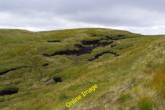 Photo 6x4 Peat hag on the North West spur of Beinn Bhuidhe Bunavullin  c2010