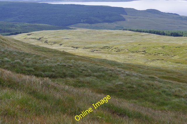 Photo 6x4 Allt Teanga nan Laogh from just below the summit of Beinn Bhuid c2010