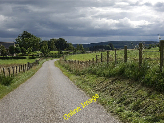 Photo 6x4 Approach to Battlehillock Lumsden From Birkenbower Mill. c2010