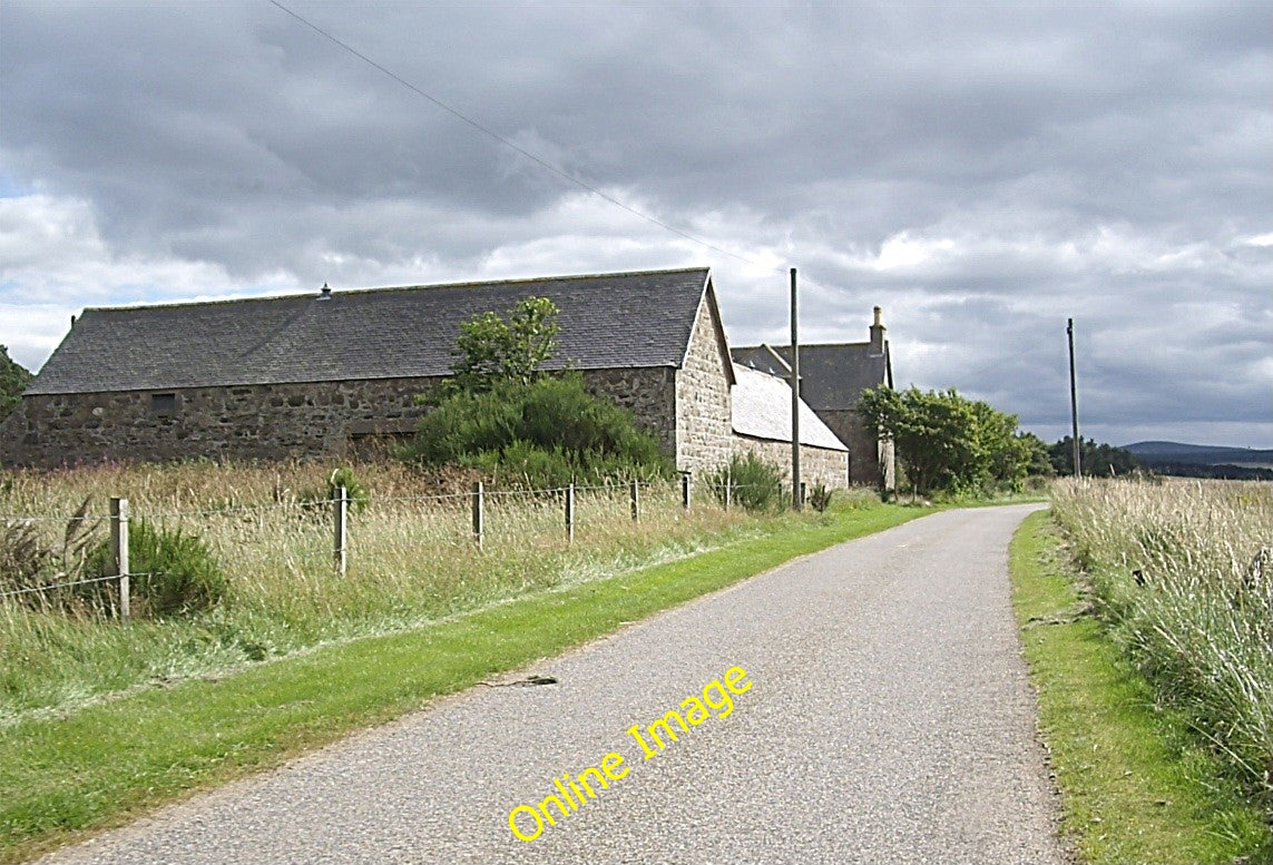 Photo 6x4 Approach to Backstone steading Lumsden From the north. c2010