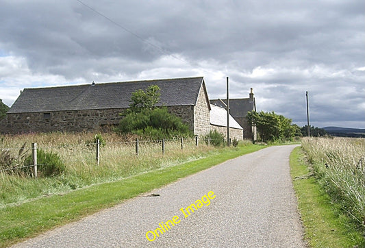 Photo 6x4 Approach to Backstone steading Lumsden From the north. c2010