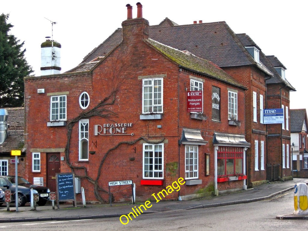 Photo 6x4 Brasserie Rhone (1), London House, 134 High Street, Old Woking  c2010