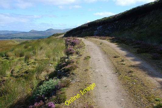 Photo 6x4 Hill track Loch nan Torran Only just clipping the square. Could c2010