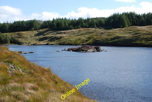 Photo 6x4 Small island in Loch nan Torran Ormsary\/NR7472 The end of the  c2010