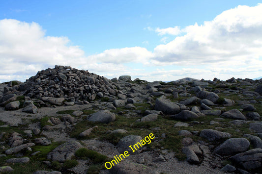 Photo 6x4 Summit Cairn, Braeriach Braeriach\/Braigh Riabhach The summit C c2010