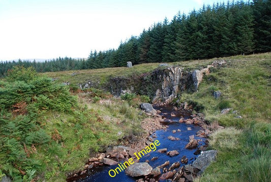 Photo 6x4 Allt Airigh Sheileach Ormsary\/NR7472 Looking downstream. c2010