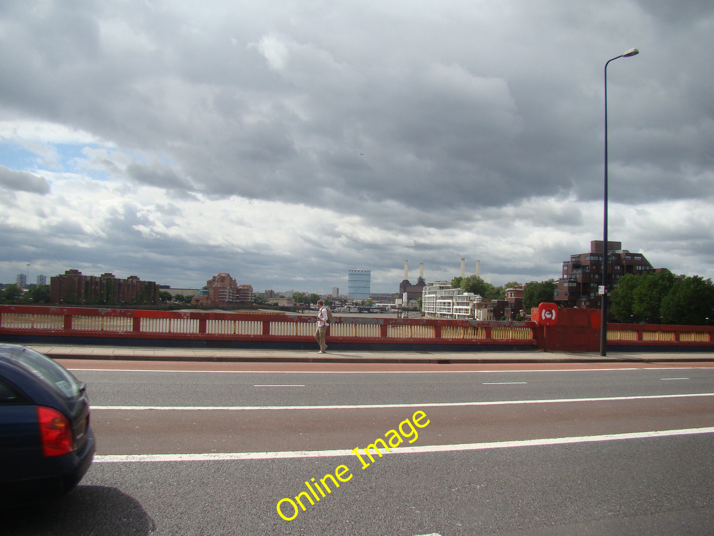 Photo 12x8 View of Battersea Power Station from Vauxhall Bridge Westminste c2010