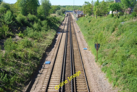 Photo 6x4 The Hastings line south of Frant Station Bells Yew Green  c2010