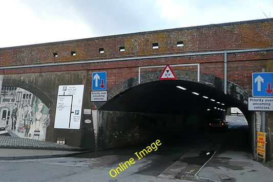 Photo 6x4 Bunnian Place railway bridge Basingstoke This 8 foot 6 inches b c2010