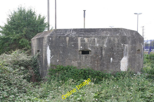 Photo 6x4 Station to the right Thatcham The railings from Thatcham statio c2010