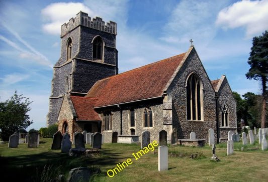 Photo 6x4 St Mary Magdalen Church, Thorrington, Essex Brightlingsea  c2009