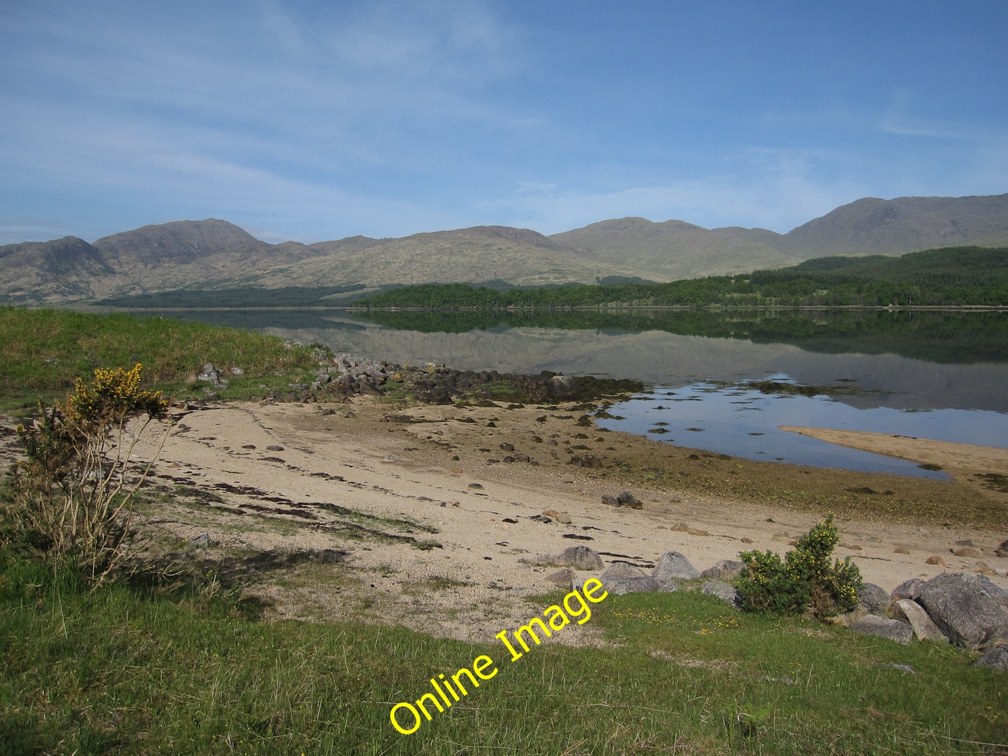 Photo 6x4 Beach by Loch Etive Barrs  c2010