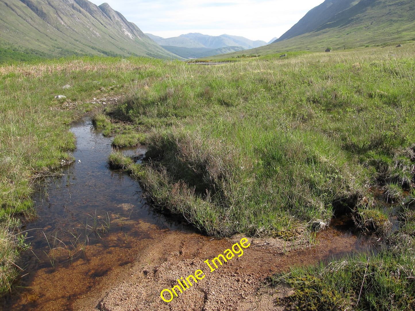 Photo 6x4 Path along Loch Etive Creag Dhubh\/NN0939 Obvious track from Ar c2010