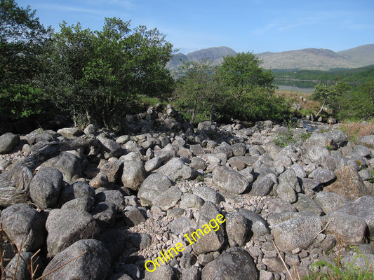 Photo 6x4 Allt Ghiusachan Inverghiusachan Point Looking down the river. T c2010