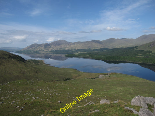 Photo 6x4 Looking down on Loch Etive Inverghiusachan Point From the start c2010