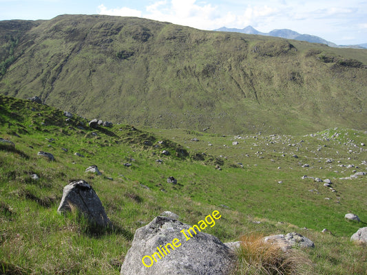 Photo 6x4 Looking across to Monadh Liath Leac nam Fionn From the climb up c2010