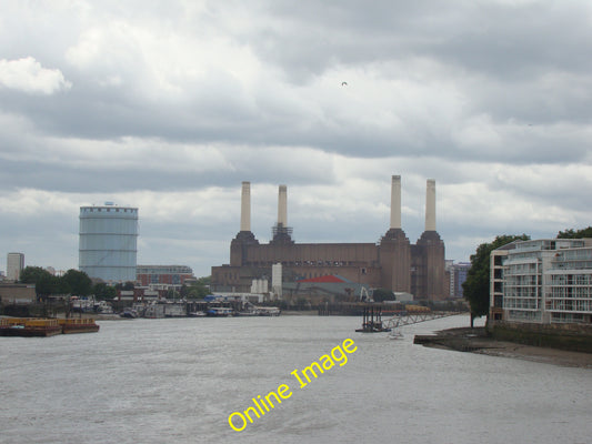 Photo 6x4 Unobscured view of Battersea Power Station Westminster I finall c2010