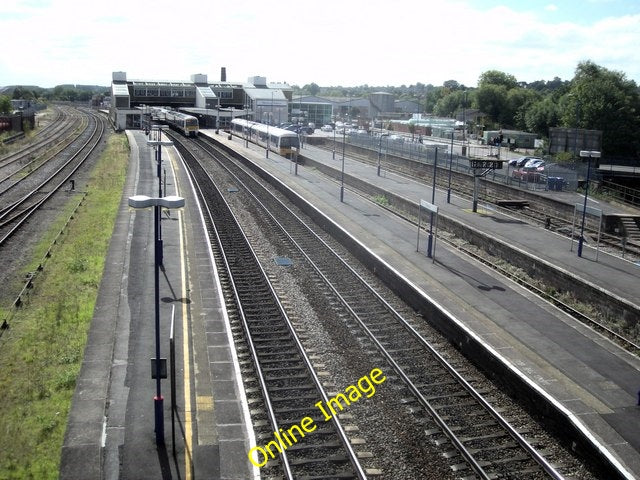 Photo 6x4 Banbury Station Banbury\/SP4540 Looking south from the Bridge S c2010