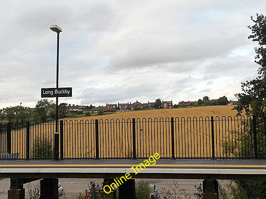 Photo 6x4 Evening at Long Buckby Station  c2010