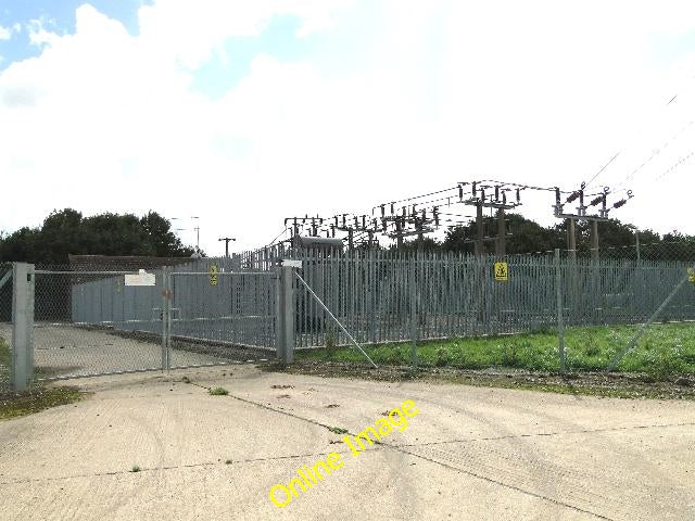 Photo 6x4 Electricity sub station at Laxfield Found just off the Framling c2010