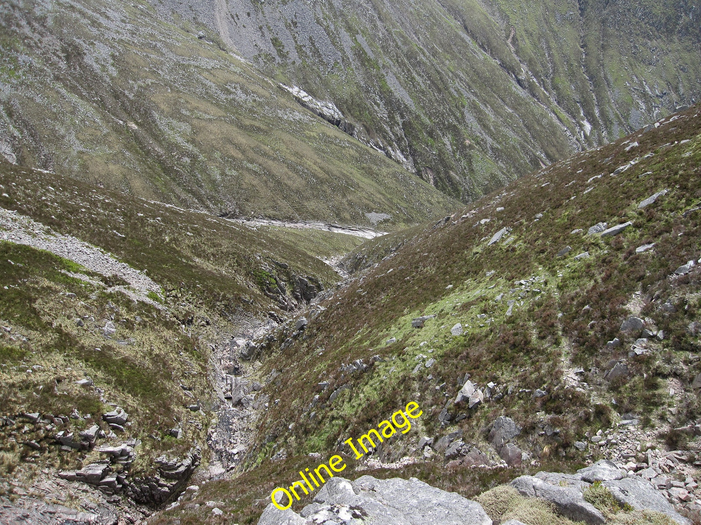 Photo 6x4 Allt Coire na L\u00c3\u00a0rach Meall Cruidh Flowing down from  c2010