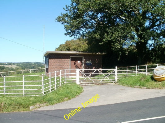 Photo 6x4 Llanhennock Pumping Station Caerleon or Caerllion Enclosed in a c2010