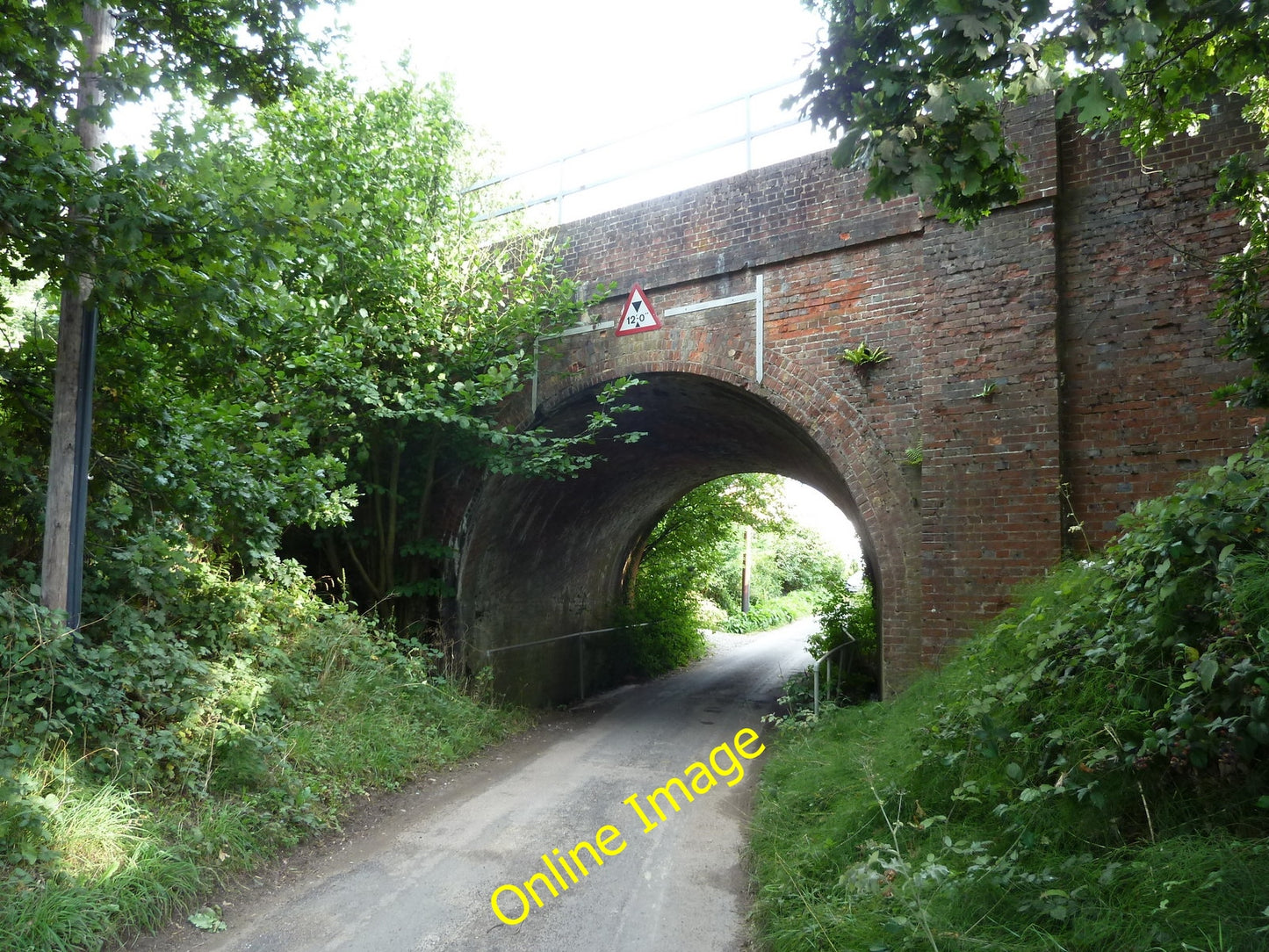 Photo 6x4 Railway bridge over Sherenden Road, Tudeley  c2010