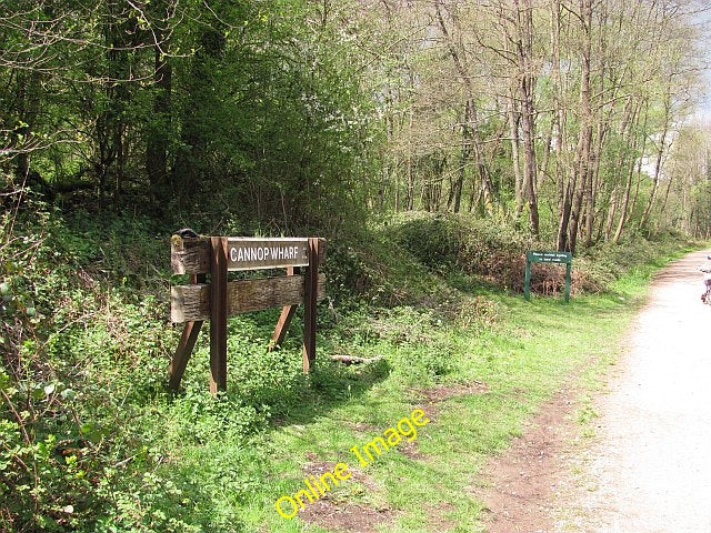 Photo 6x4 Cannop Wharf Site of a railway station in the Forest of Dean. T c2010