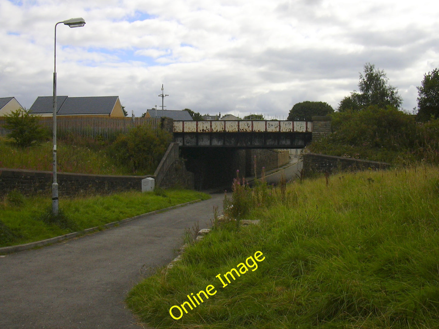 Photo 6x4 Cog Lane Railway Bridge Burnley  c2010