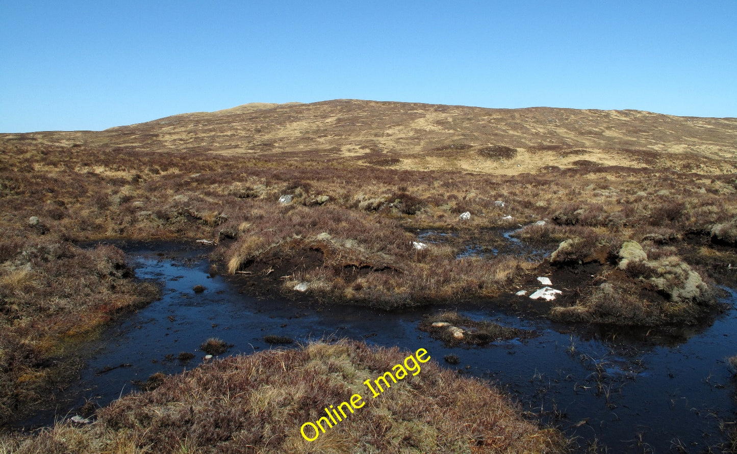 Photo 6x4 Morass on North Side of Meall a' Ghortain Creag Maronaig The sh c2010