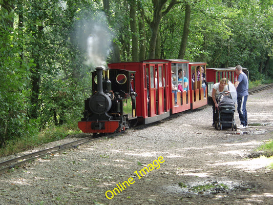 Photo 6x4 The miniature railway at Rudyard Harper's Gate Bank holiday spe c2010