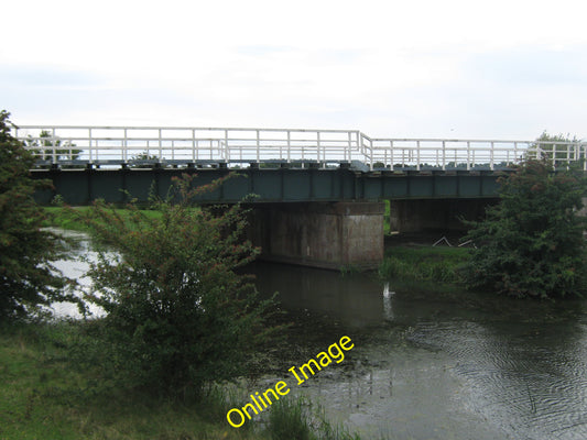 Photo 6x4 Railway bridge over the Royal Military Canal Warehorne This bri c2010