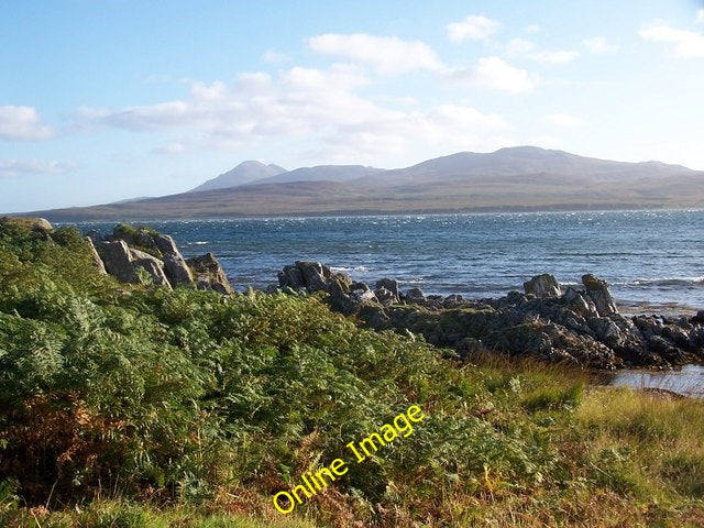 Photo 6x4 Isle of Jura from An Claddach Bothy Beinn an Oir  c2010