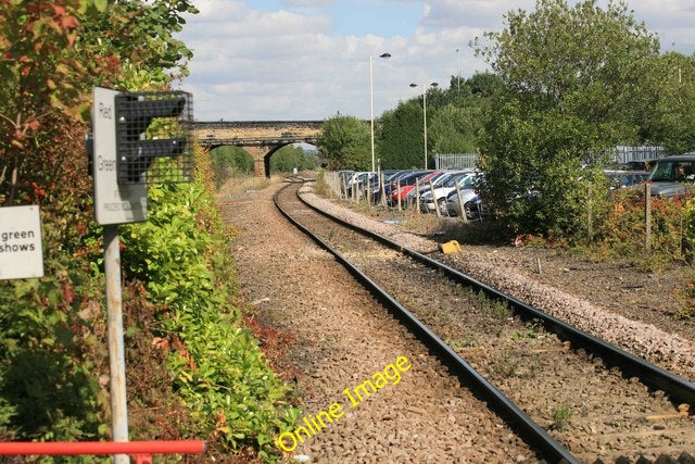 Photo 6x4 Normanton Station looking north Normanton\/SE3822 The view from c2010