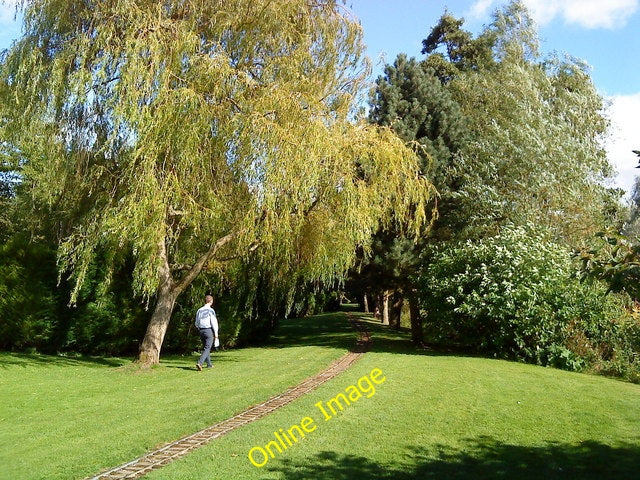 Photo 6x4 Miniature railway track at Newby Hall Newby\/SE3567  c2010