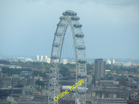 Photo 6x4 View of the London Eye and beyond from Altitude 360 Westminster c2010