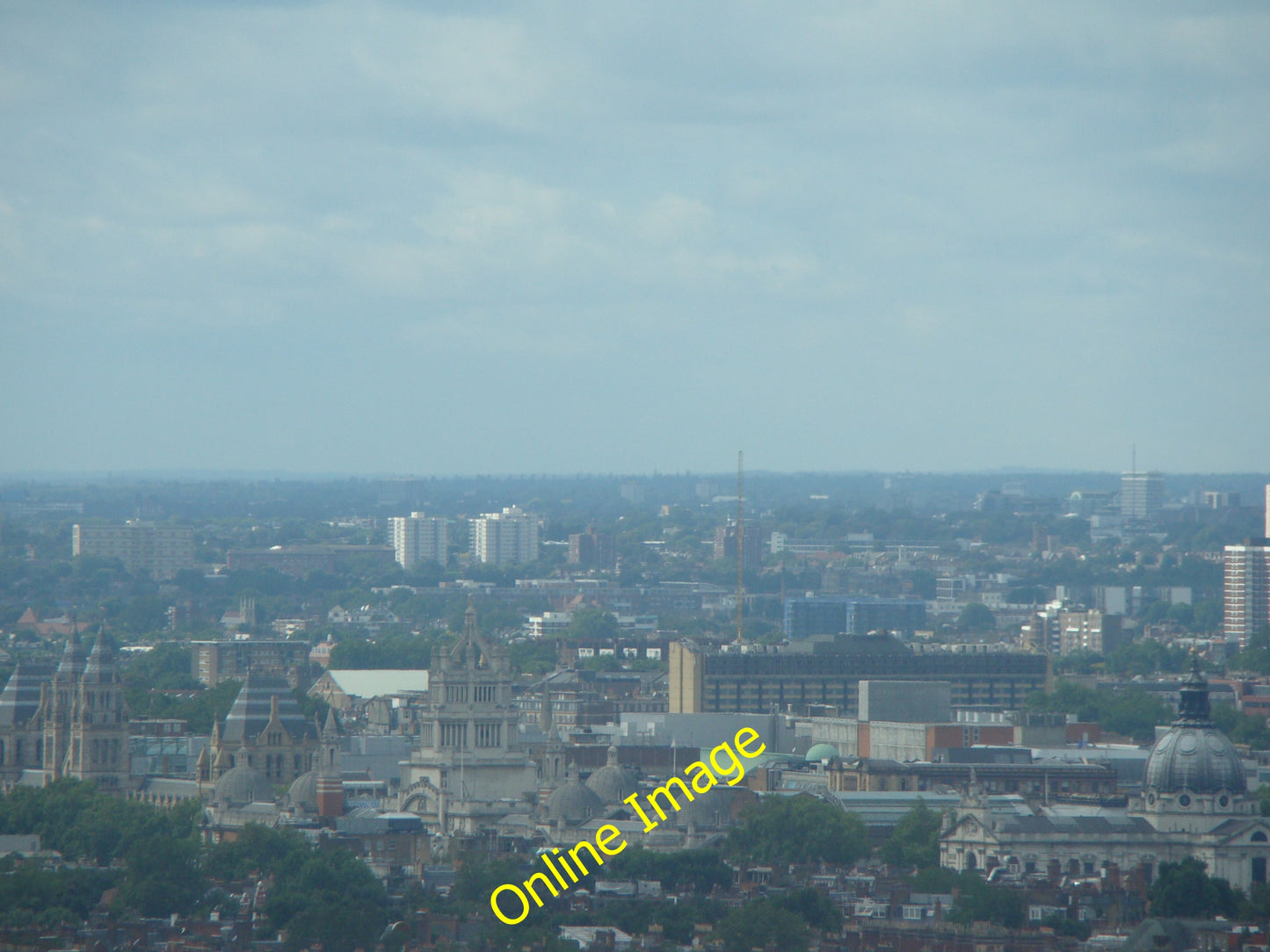 Photo 6x4 View of West London from Altitude 360 Westminster Taken whilst  c2010