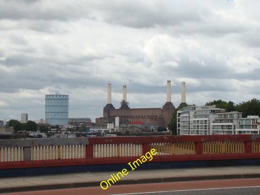 Photo 6x4 View of the entire Battersea Power Station from Vauxhall Bridge c2010