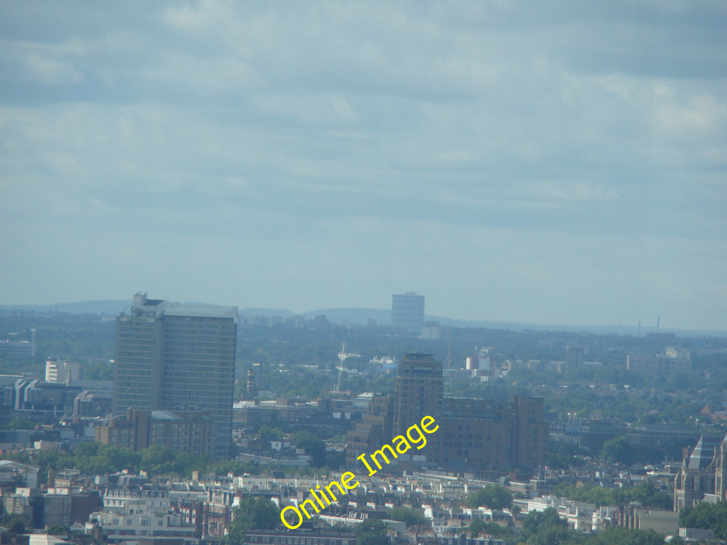 Photo 6x4 View of West London from Altitude 360 #3 Westminster Taken whil c2010