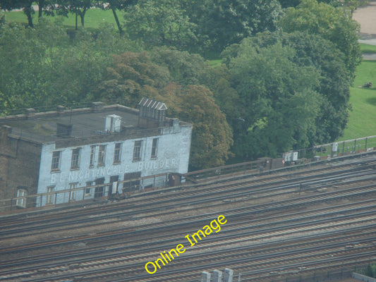 Photo 6x4 Railway lines between Waterloo and Vauxhall stations viewed fro c2010