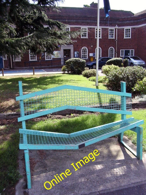 Photo 6x4 Police Station, Witham, Essex Witham Police Station with seat d c2010