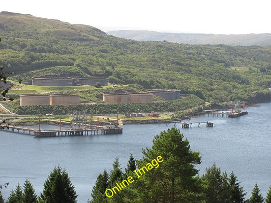 Photo 6x4 Finnart Oil Terminal Portincaple At the end of a pipeline from  c2010