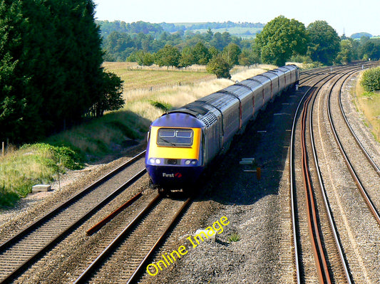 Photo 6x4 High Speed Train heading to London, Lower Basildon In the verna c2010