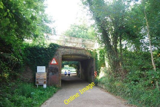 Photo 6x4 Railway bridge, Haysden Country Park Tonbridge This bridge carr c2010