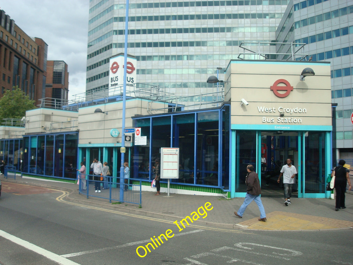 Photo 6x4 West Croydon bus station Croydon\/TQ3365  c2010